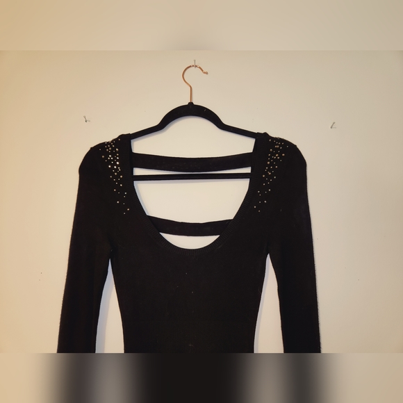 Knit bodycon cocktail dress - Picture 5 of 11